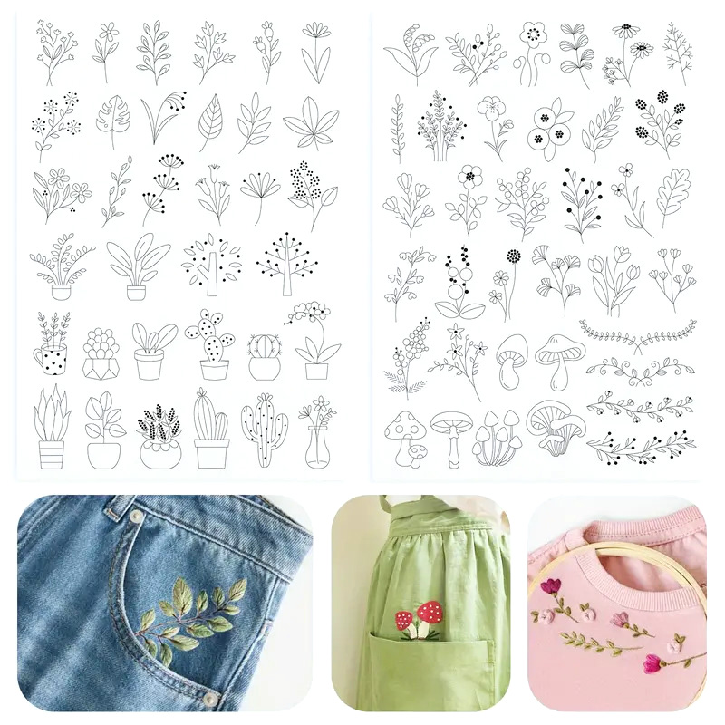 Embroidery Meaning - Modello di ricamo stabilizzatore solubile in