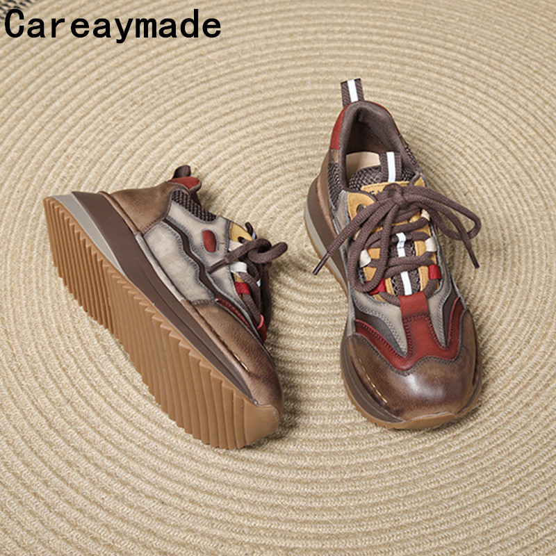 Embroidery Garments - Careaymade-Stivaletti da donna in vera pelle