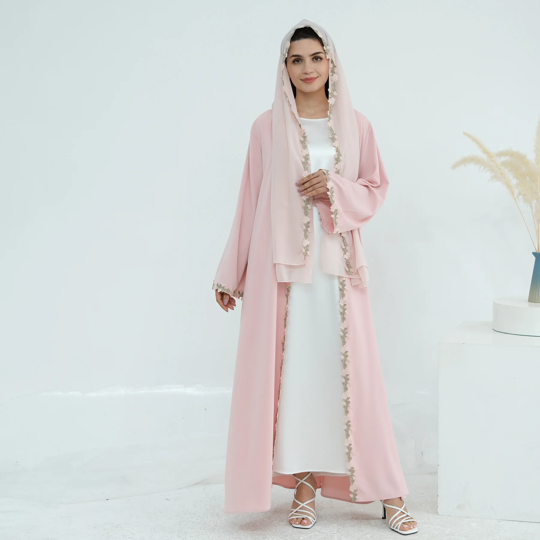 Nuovo Abito Musulmano Dubai Op - Embroidery Kebaya recensione e prezzo